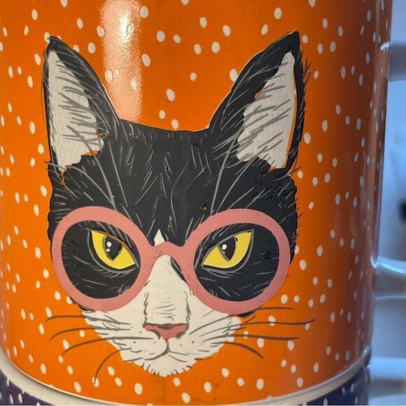 Stacking kitty cat Swifty mugs in stainless steel mug holder - Picture 10 of 16